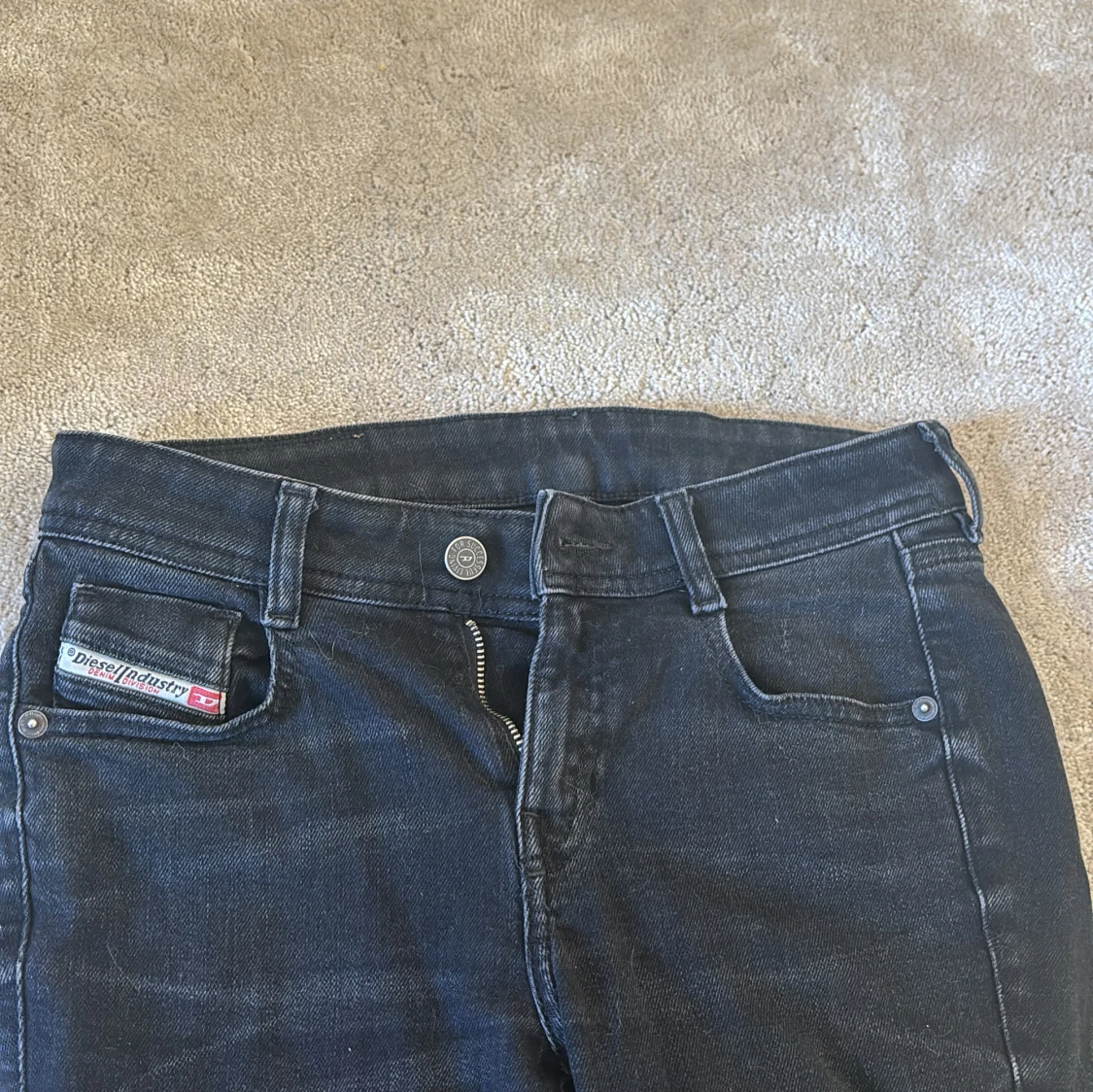 Svarta bootcut jeans från Diesel - 3