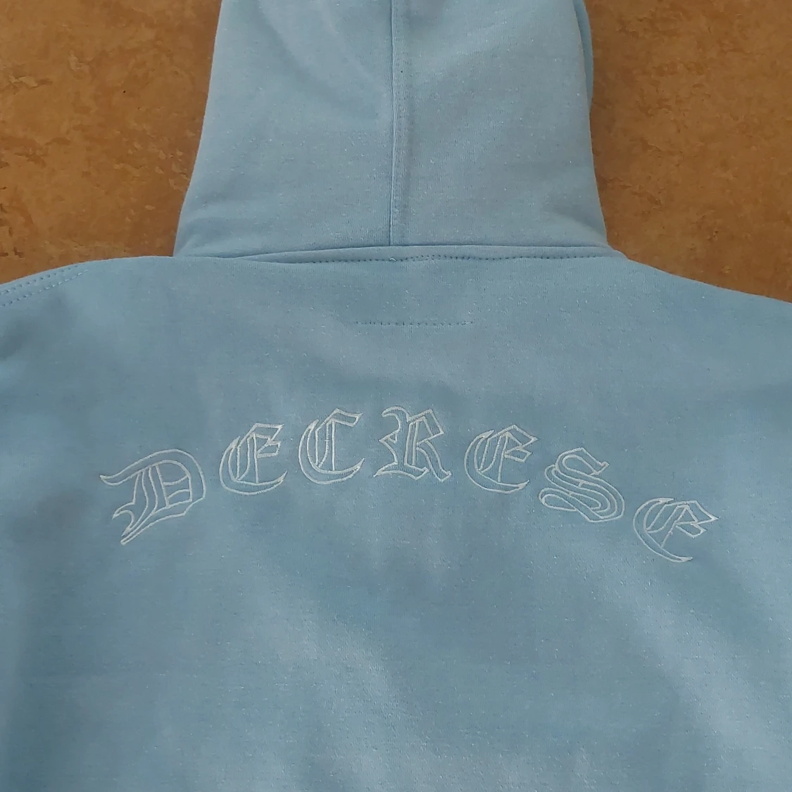 Ljusblå hoodiejacka  - 2