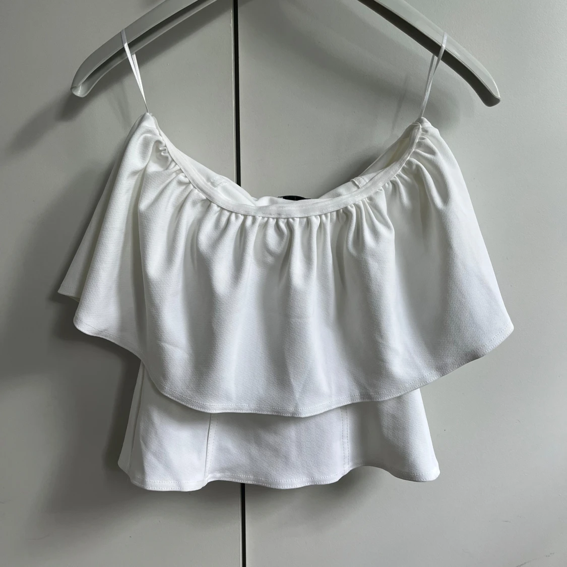 Vit volangtop  S
