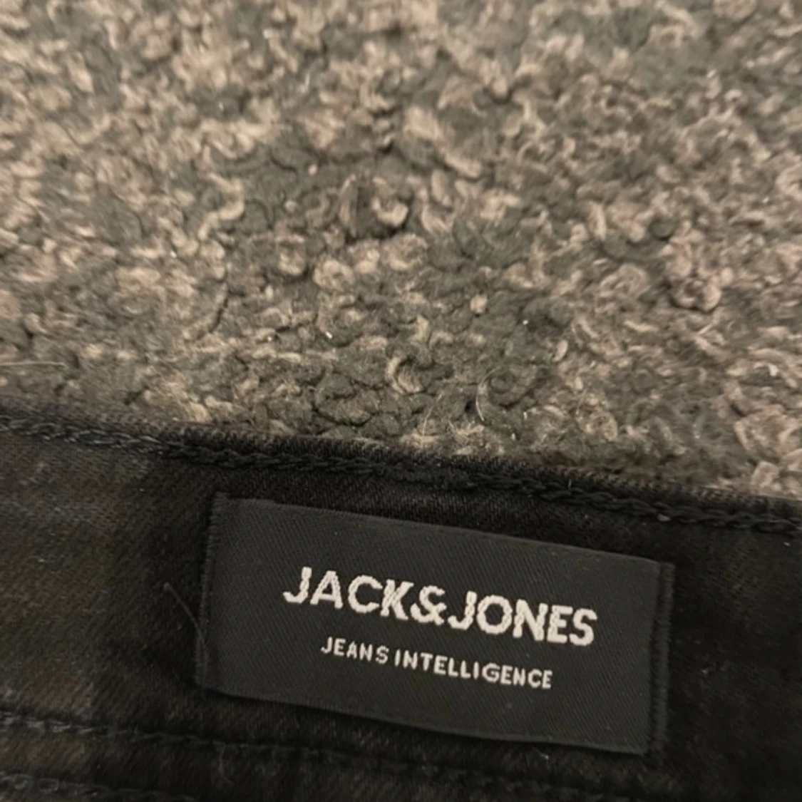 Svarta slim jeans Jack & Jones Glenn - 1