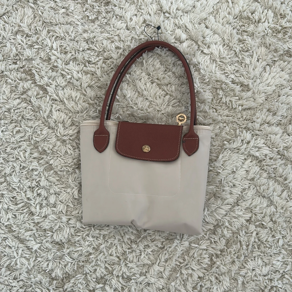 Beige shoppingväska från Longchamp - 2