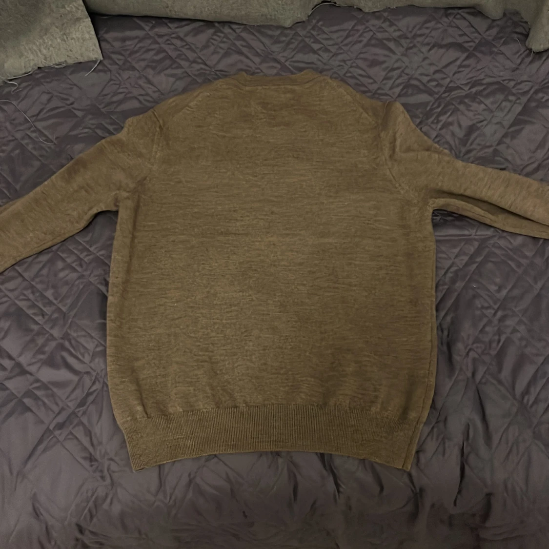 Brun stickad tröja från NN07 - 2