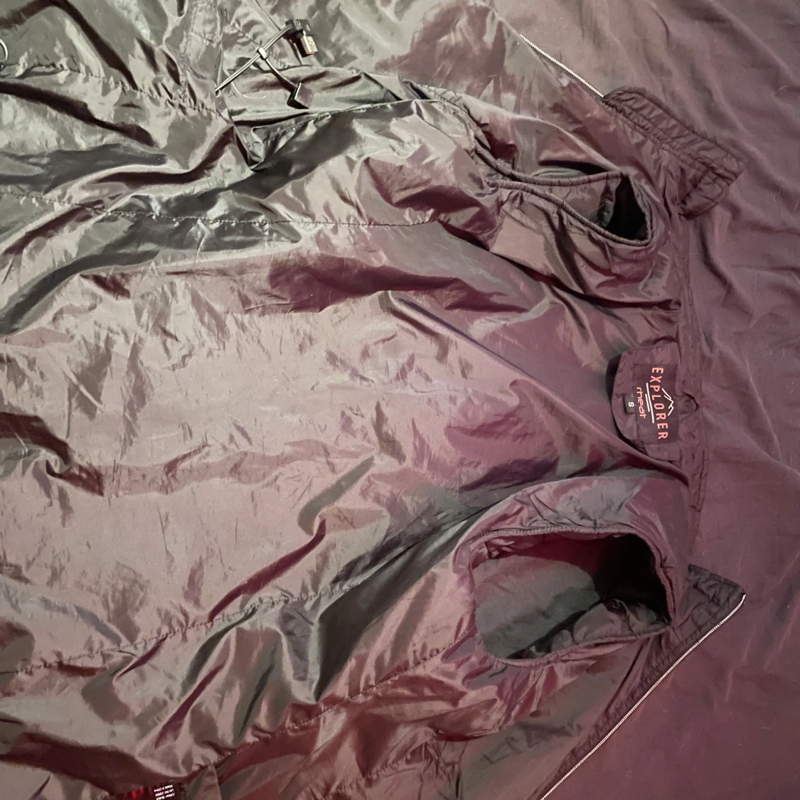 Svart quiltad dunjacka Explorer S