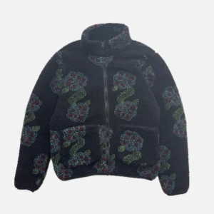 stussy floral sherpa fleece jacket  - stussy floral sherpa fleece jacket. storlek M. sällsynt färg. 