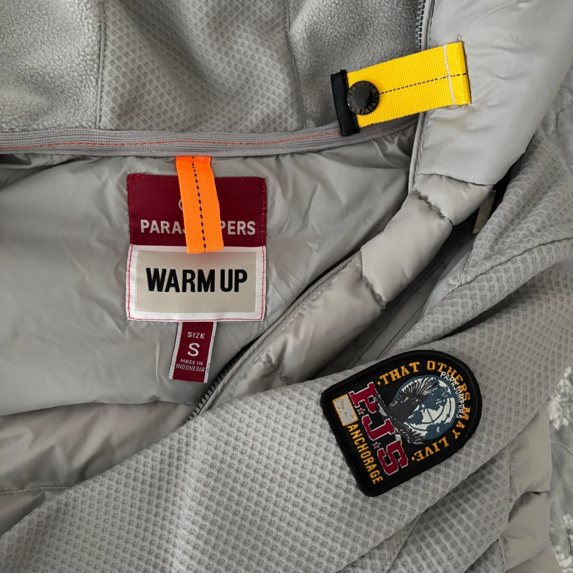 Ljusgrå Parajumpers Hybrid Cardigan Nolan - 3