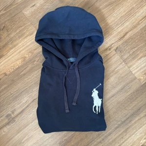 Ralph Lauren hoodie - Säljer en eftertraktad Ralph Lauren hoodie med tryck. Hoodien är i ett bra skick. Storleken är S och sitter bra på mig som är 170 lång. Ny pris är ca 2000kr men mitt pris är 999kr men kan diskuteras!