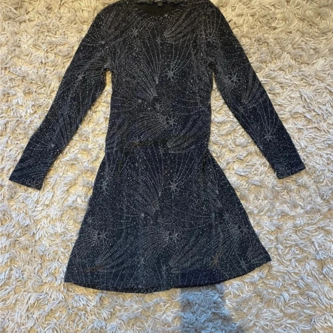 Festlig glitter klänning