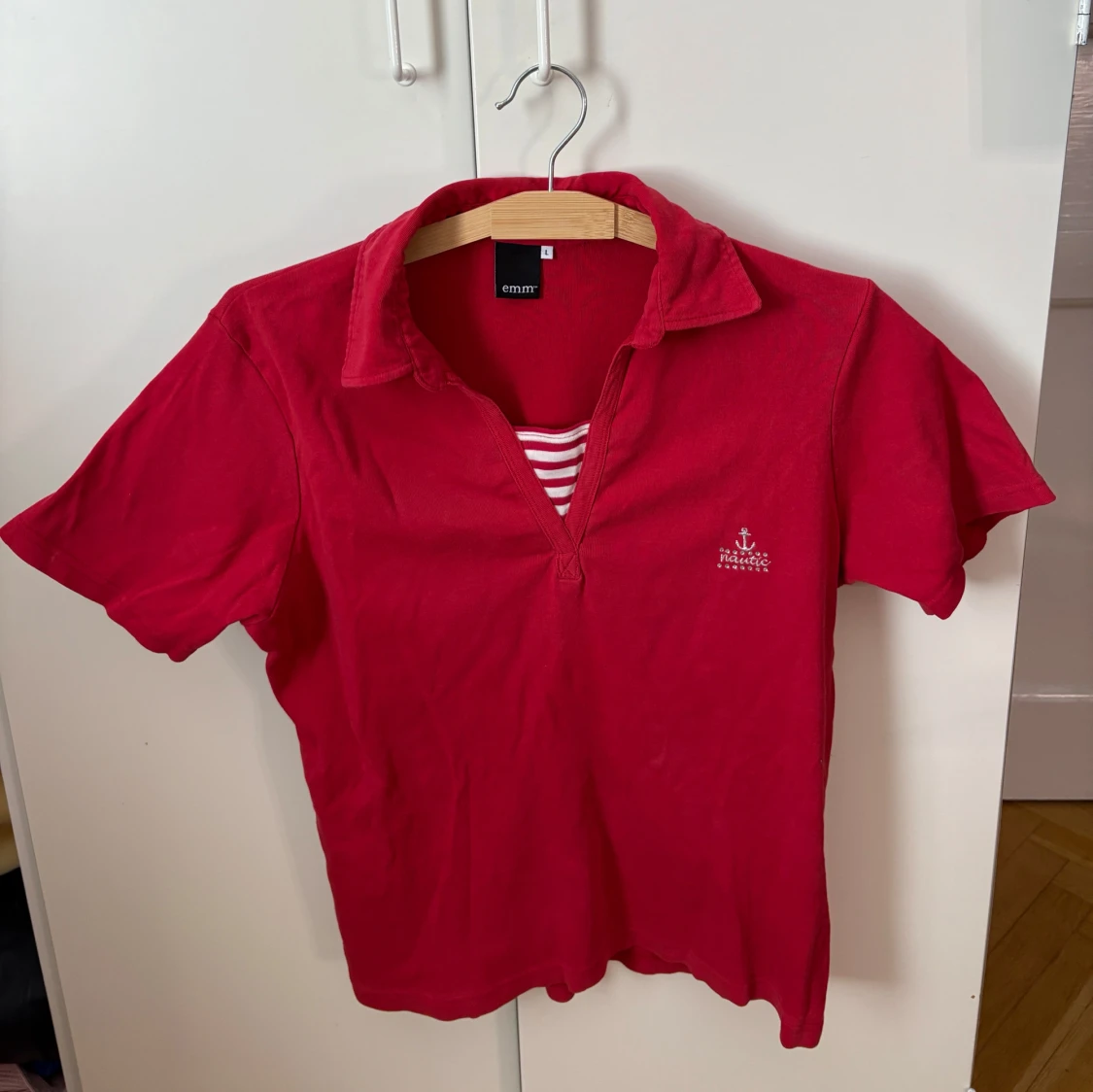 Röd pikétröja  - 1