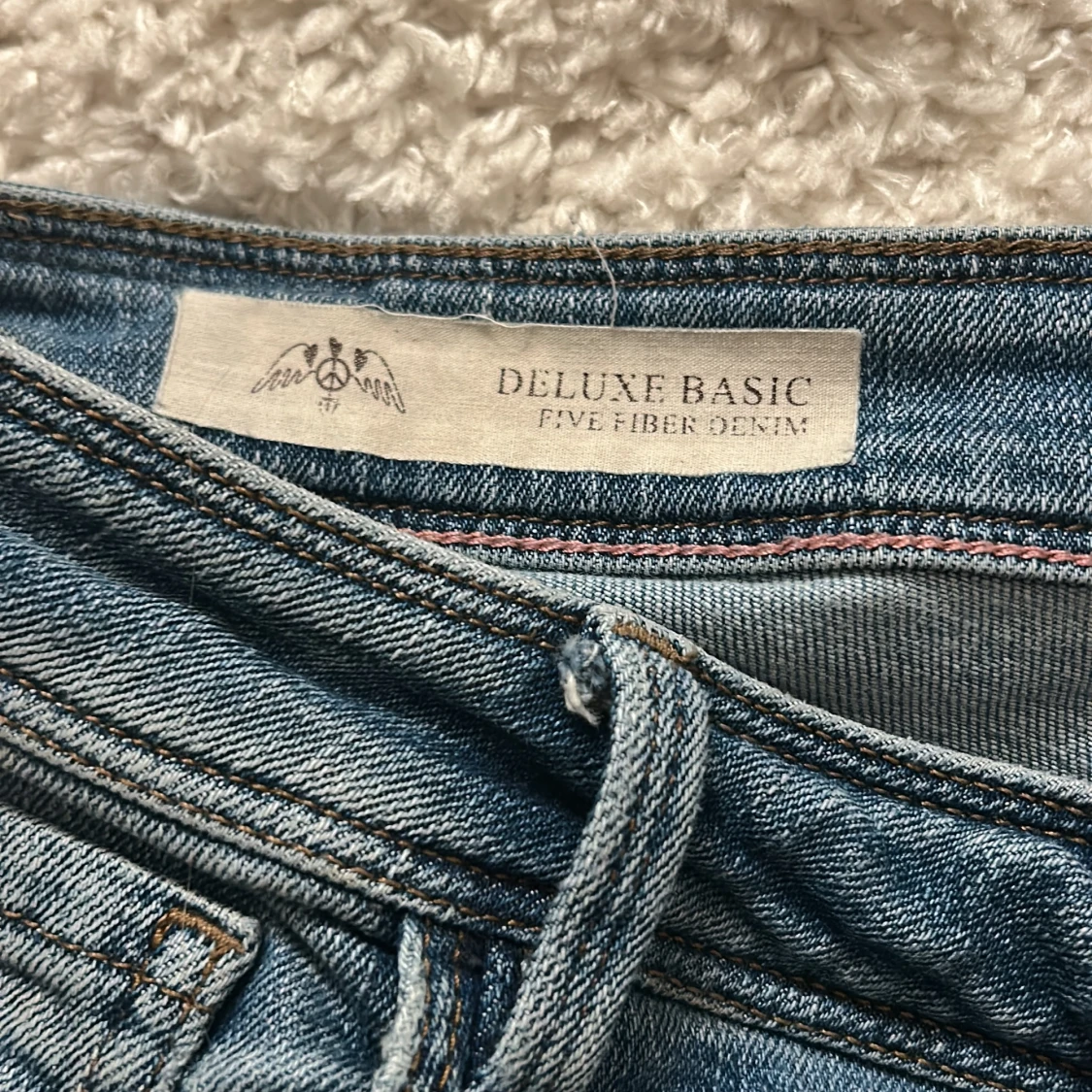 Blå flare jeans från Mos Mosh - 4