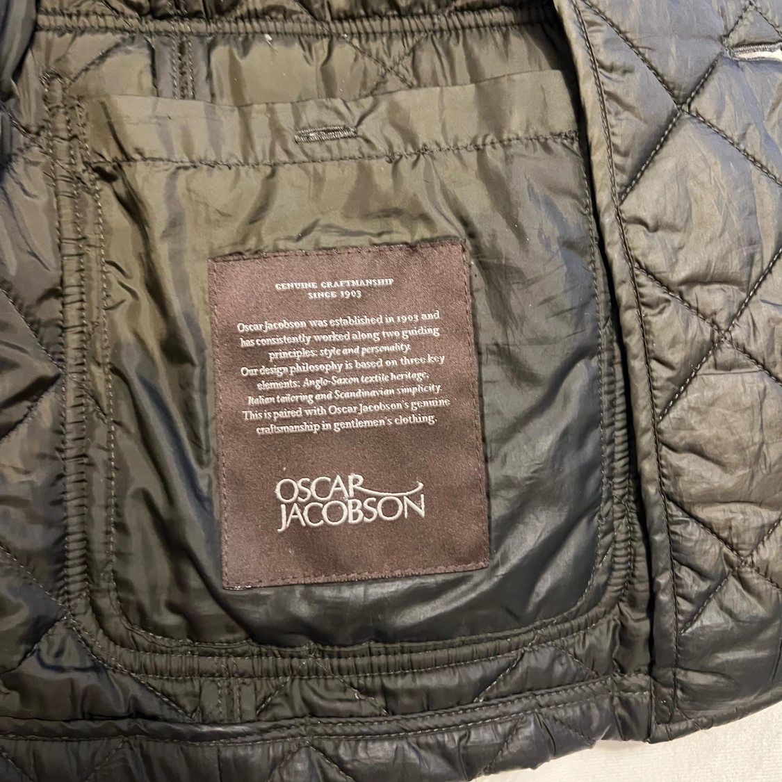 Quiltad jacka från Oscar Jacobson - 2