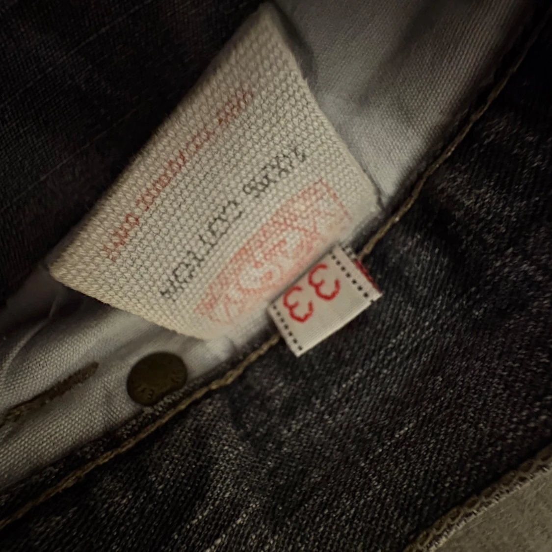 Evisu - grå jeans bootcut 33 - 3