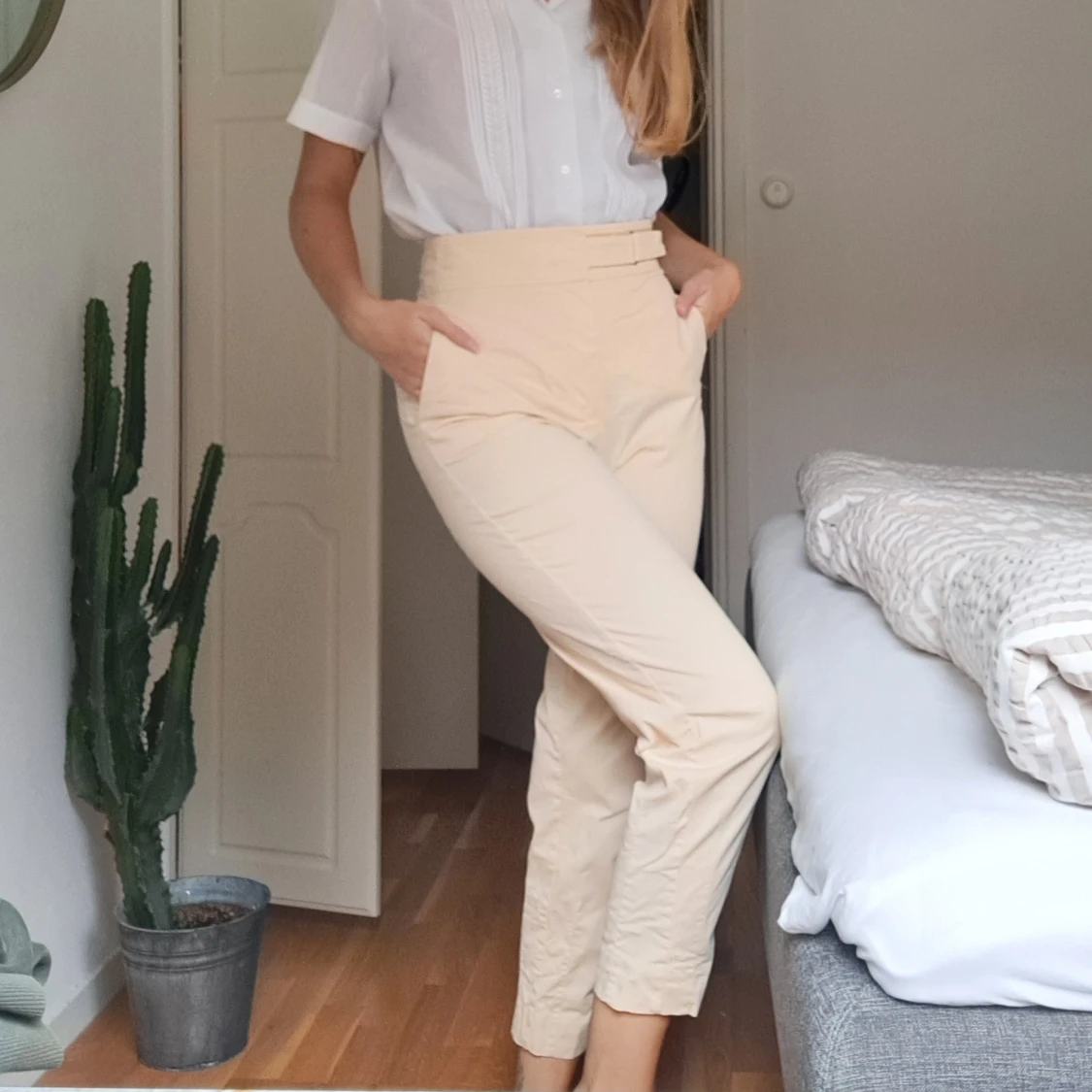Ljusgula byxor - 91