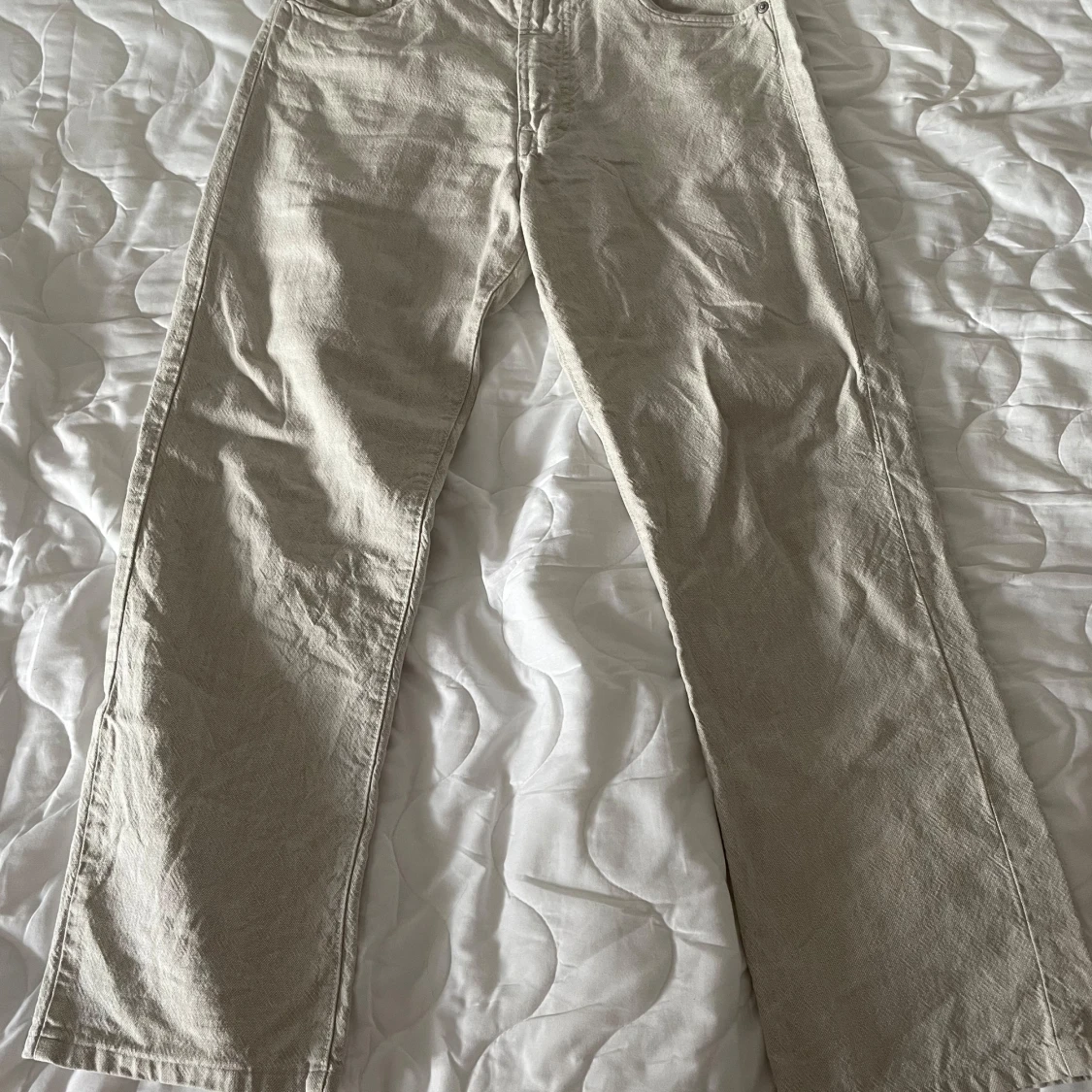 Beige byxor från Hugo Boss