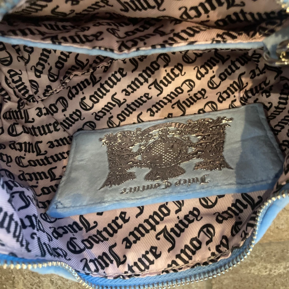 Blå juicy väska - 93