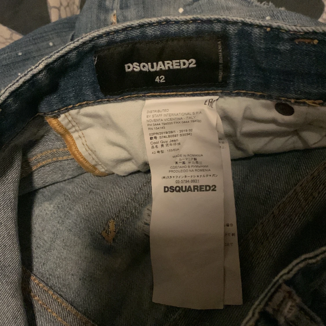 Blå jeans från Dsquared2 - 92