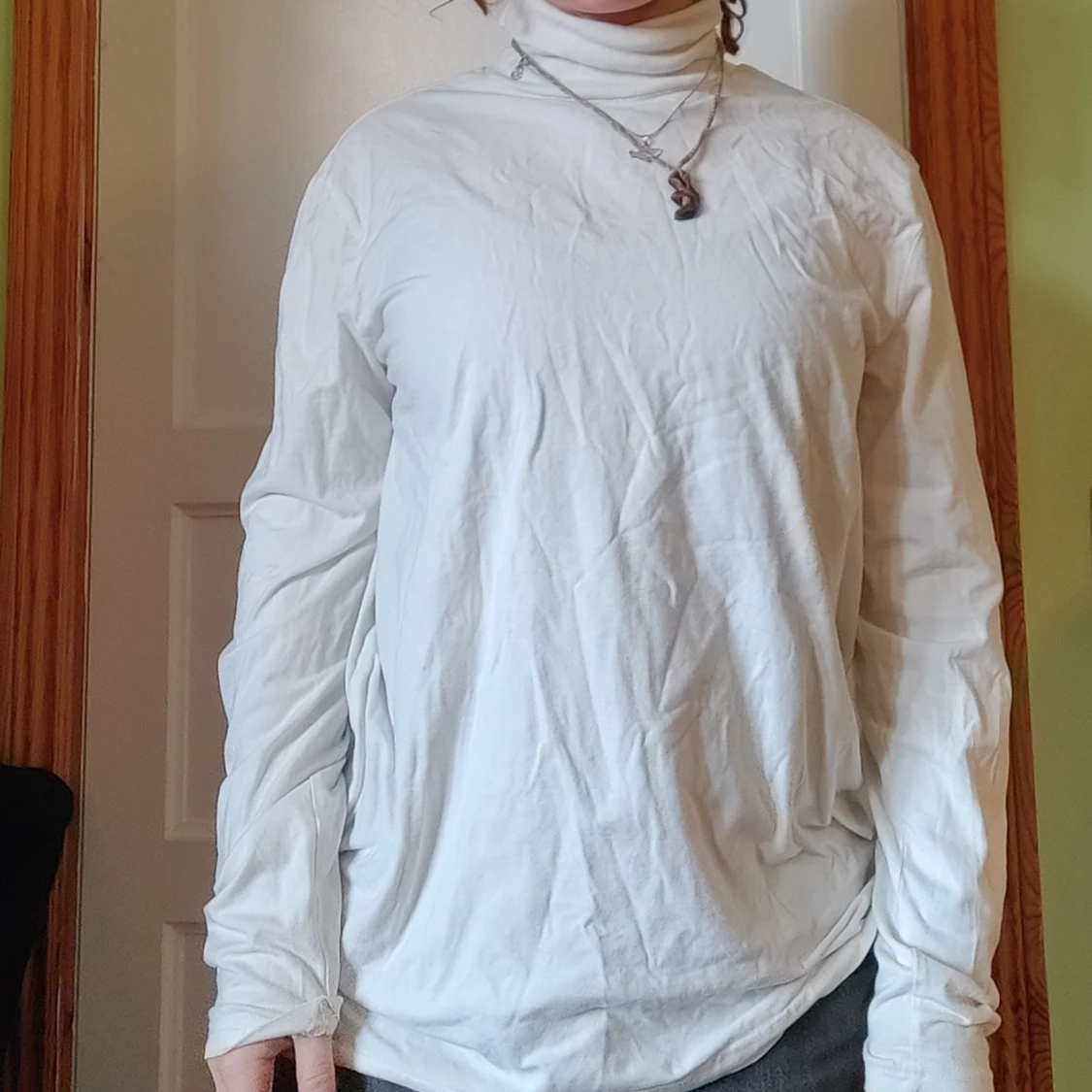 Vit polotröja