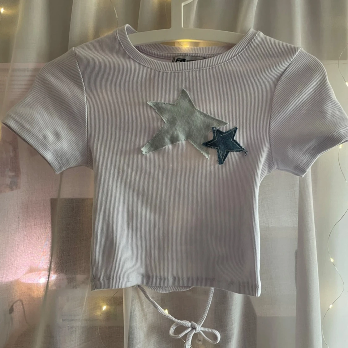 Custom croptop stjärnor - 90