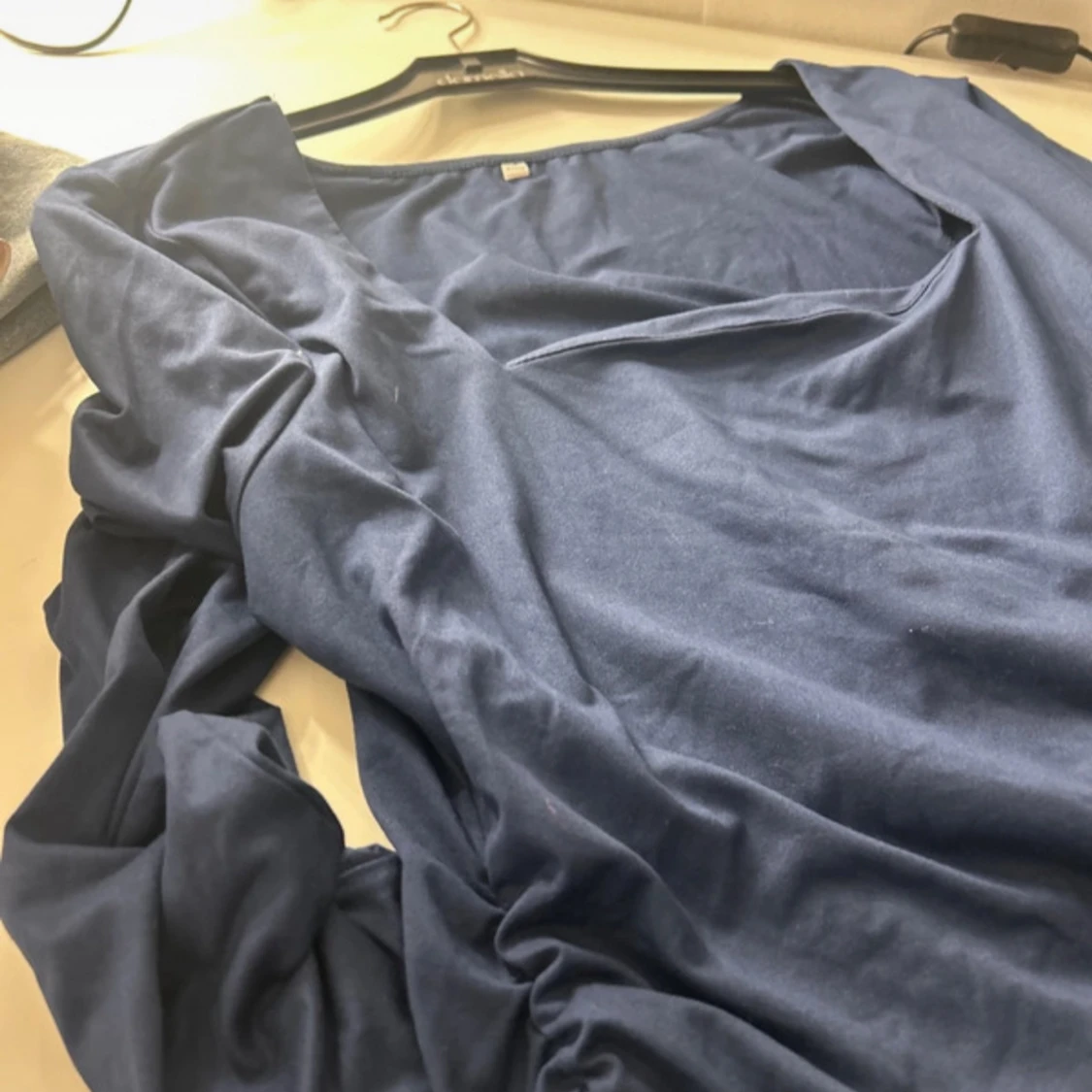 Blå långärmad tröja - 1