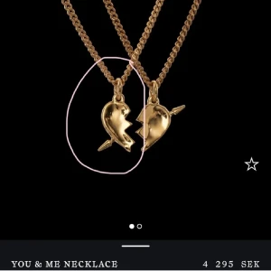 Maria Nilsdotter halsband intresse? - Hej! Undrar om någon vill dela detta halsband med mig! Hade tänkt köpa det i nästa månad. Men eftersom jag bara vill ha en av de vill jag dela det med någon annan. Smycket kostar 4295 så båda kommer behöva betala 2147💕skriv om ni vill köpa med mig annars hittar jag ett begagnat någon annan stans. Funkar även med att vi betalar med en som har silvrig hjärta om någon vill ha silver.💕💕