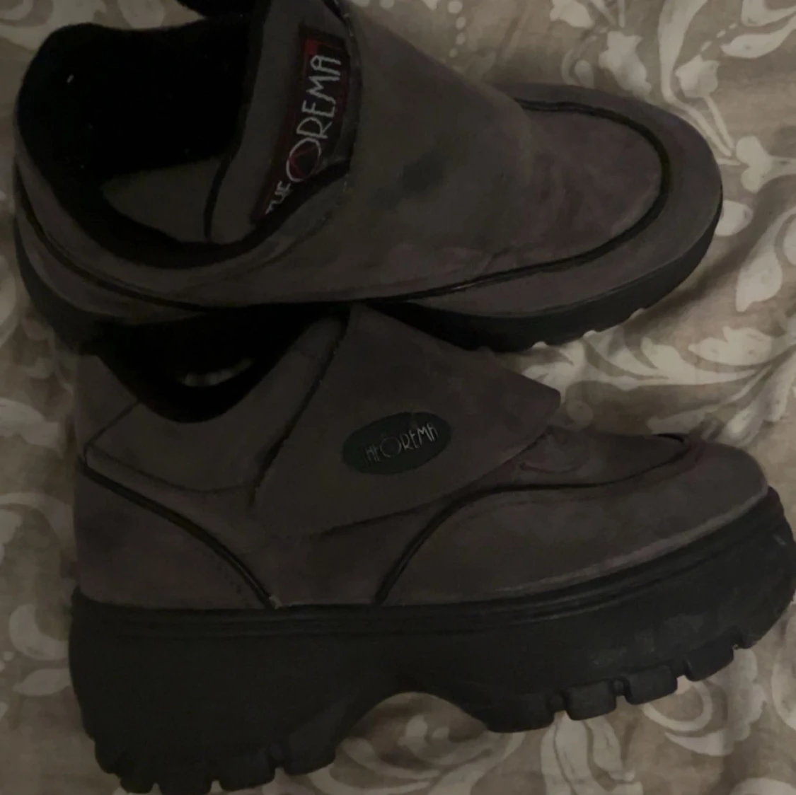 Bruna platåskor (chunky boots)