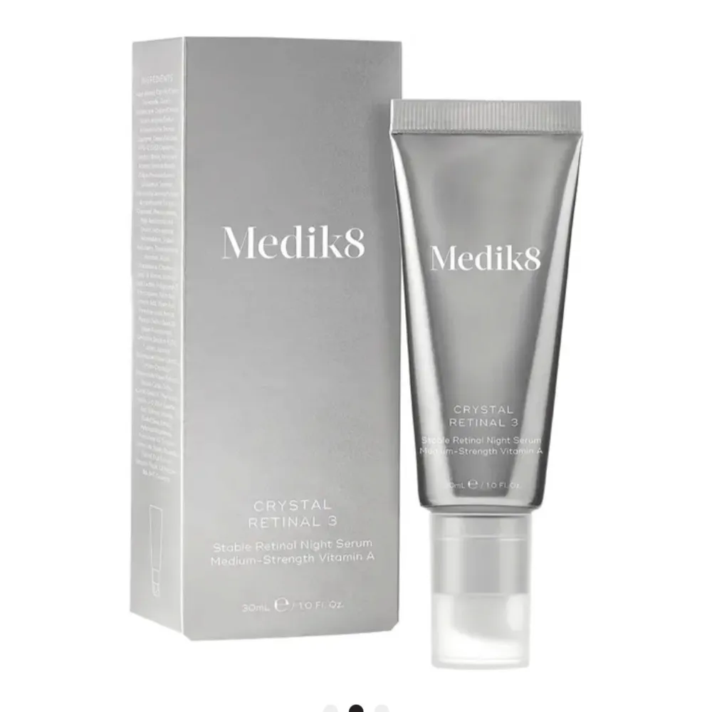 MEDIK8 - CRYSTAL RETINAL 3 SERUM. Helt ny, i förpackning oöppnad. Ord 795. Säljer för 500kr. Bilder skickad såklart . Skönhet.