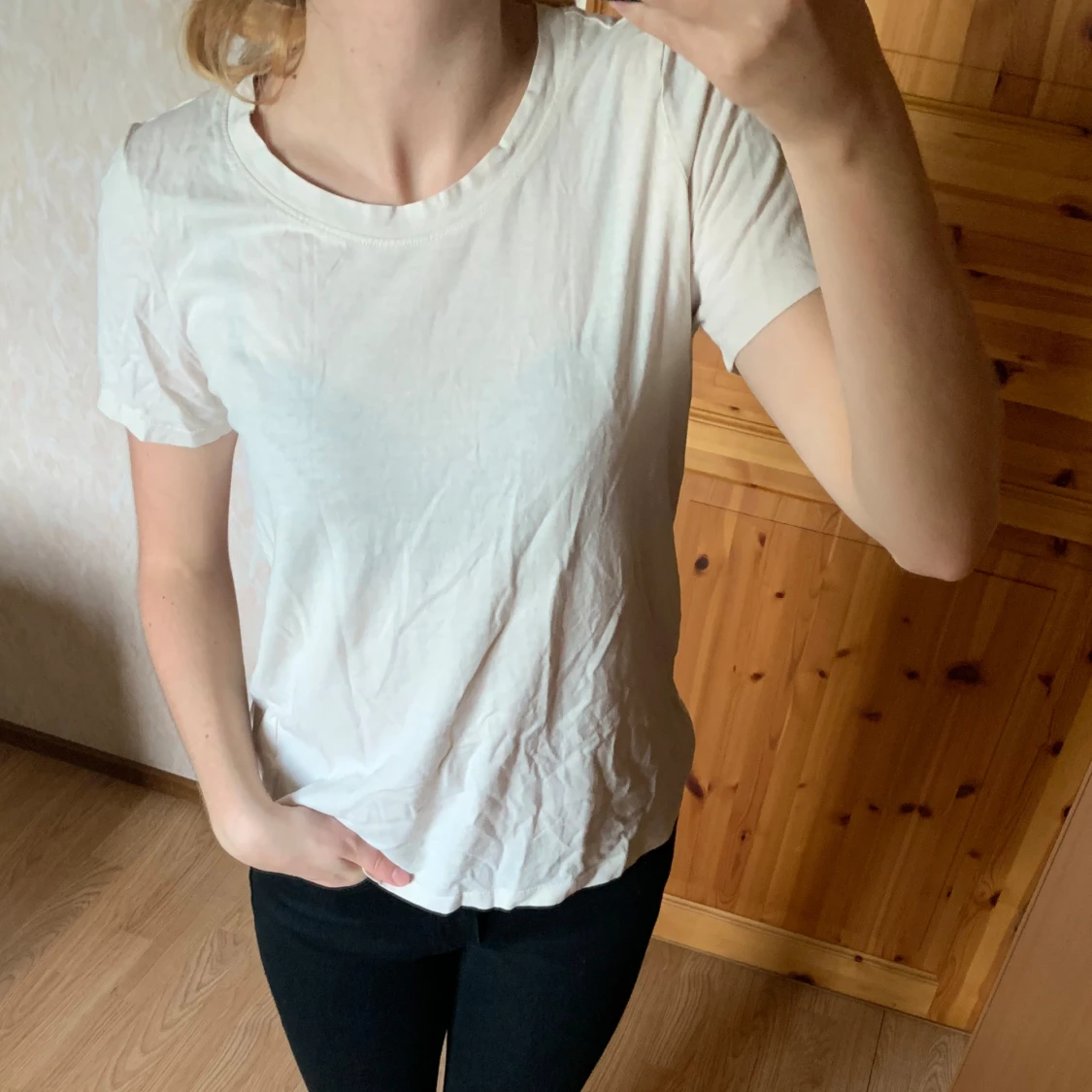 Vit/biege t shirt - 91