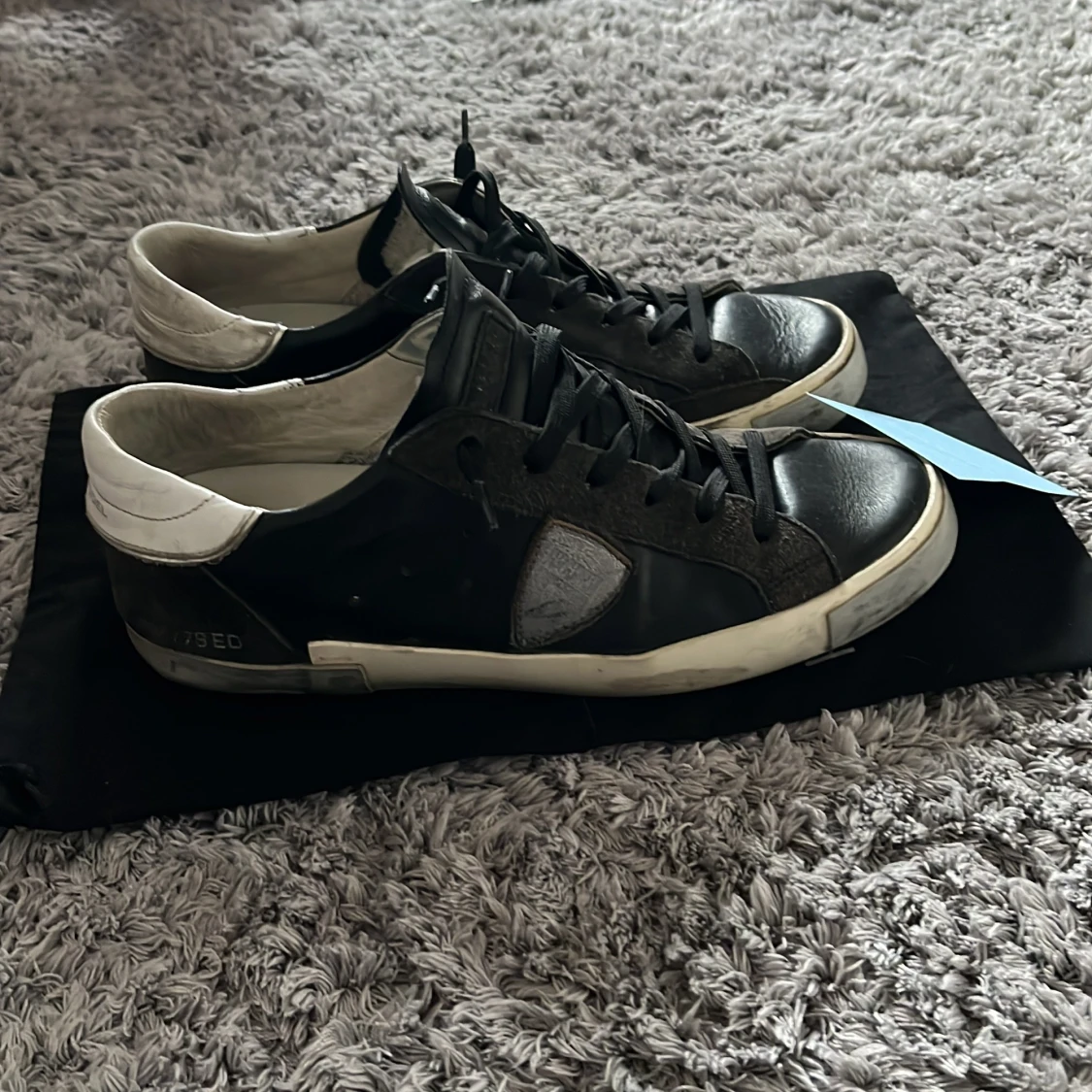 Svarta Philippe model skor - 1