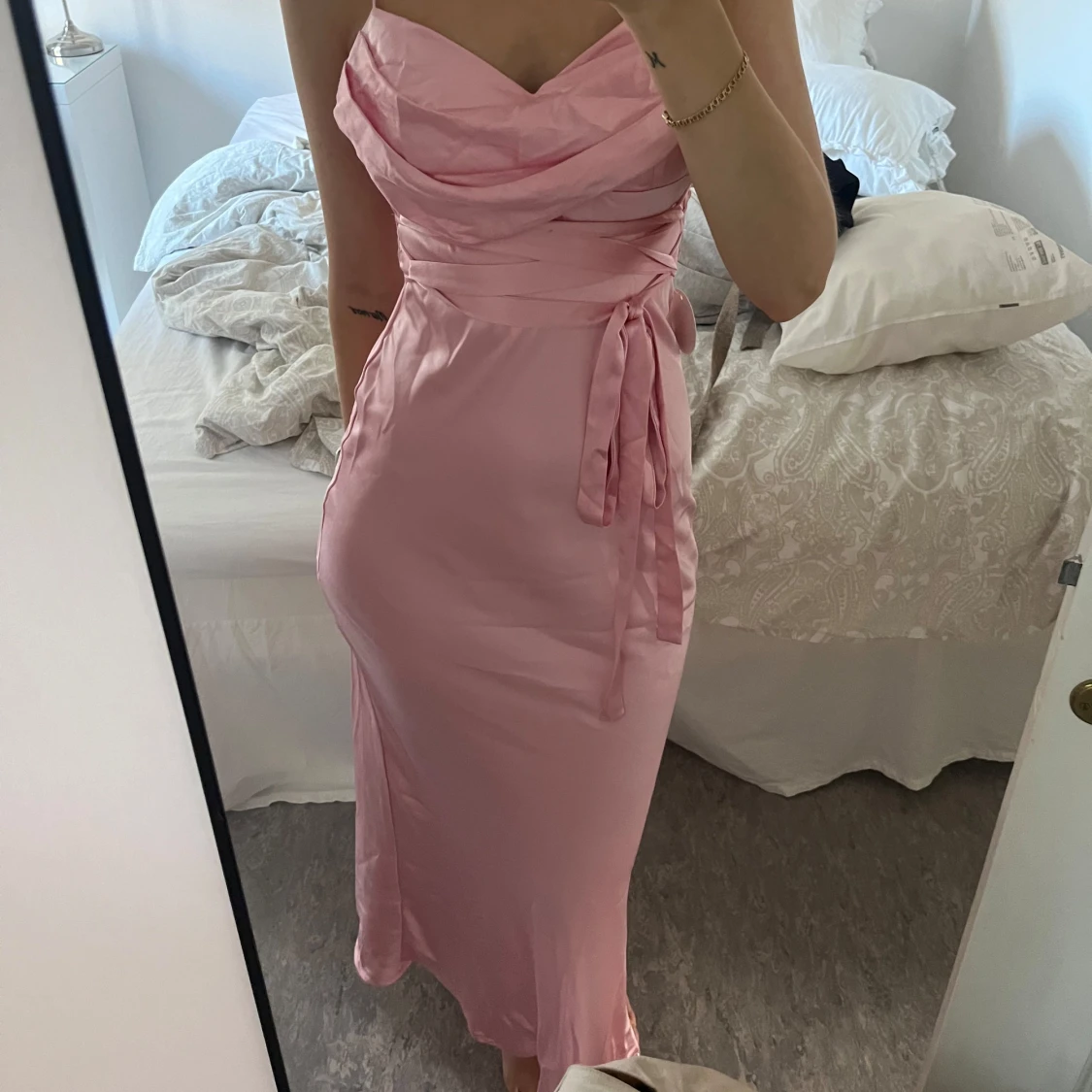 Rosa långklänning💗 - 91