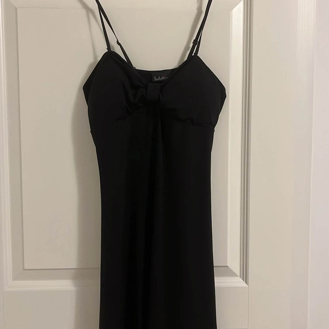 Svart mini klänning