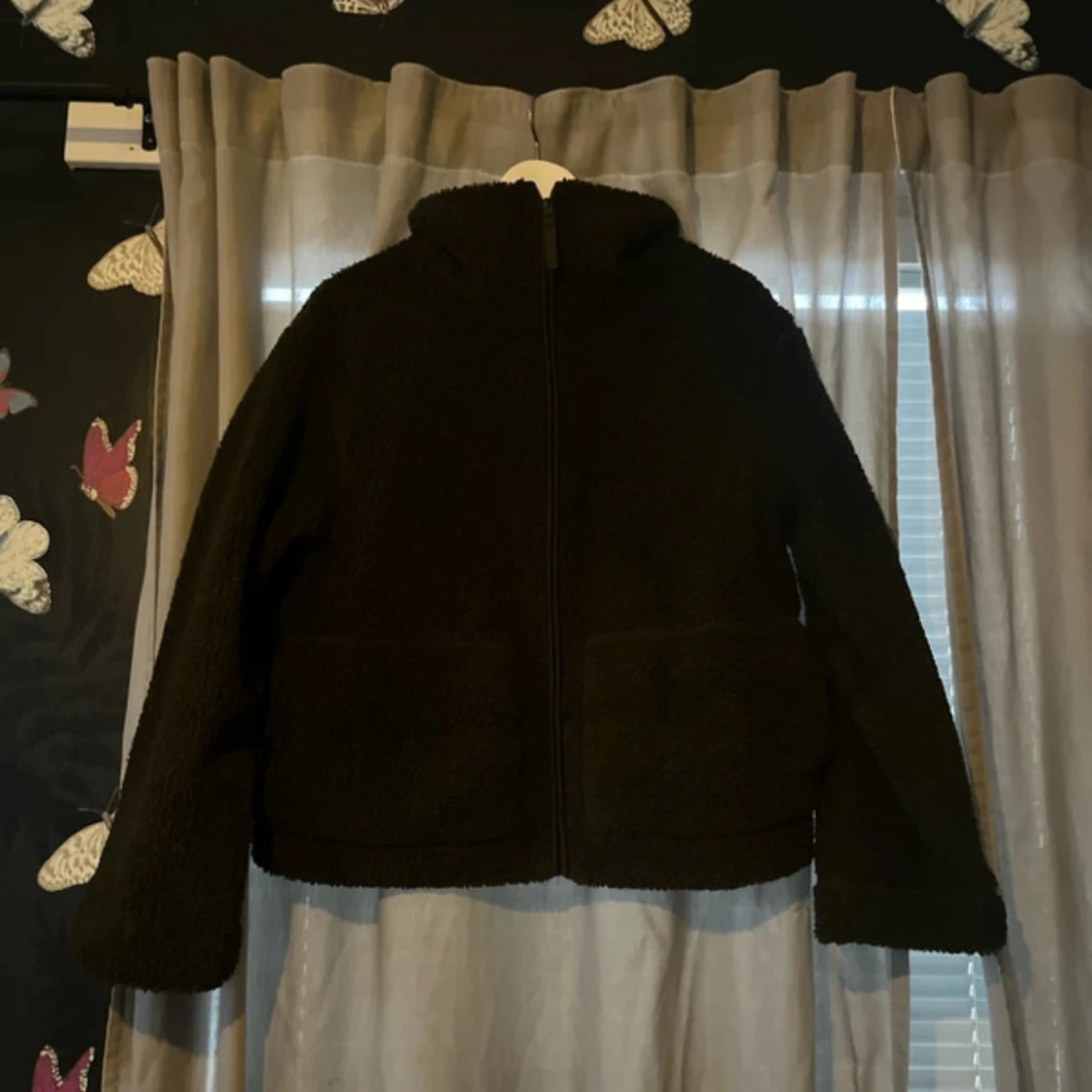 Grön pile jacka - 90