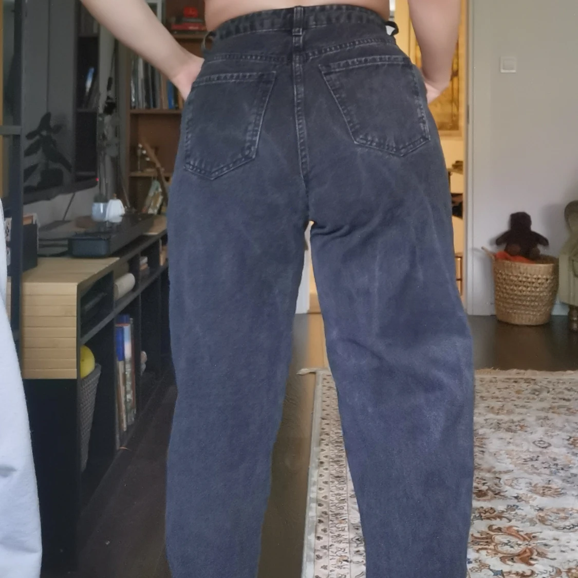 Perfect jeans svart  - 93