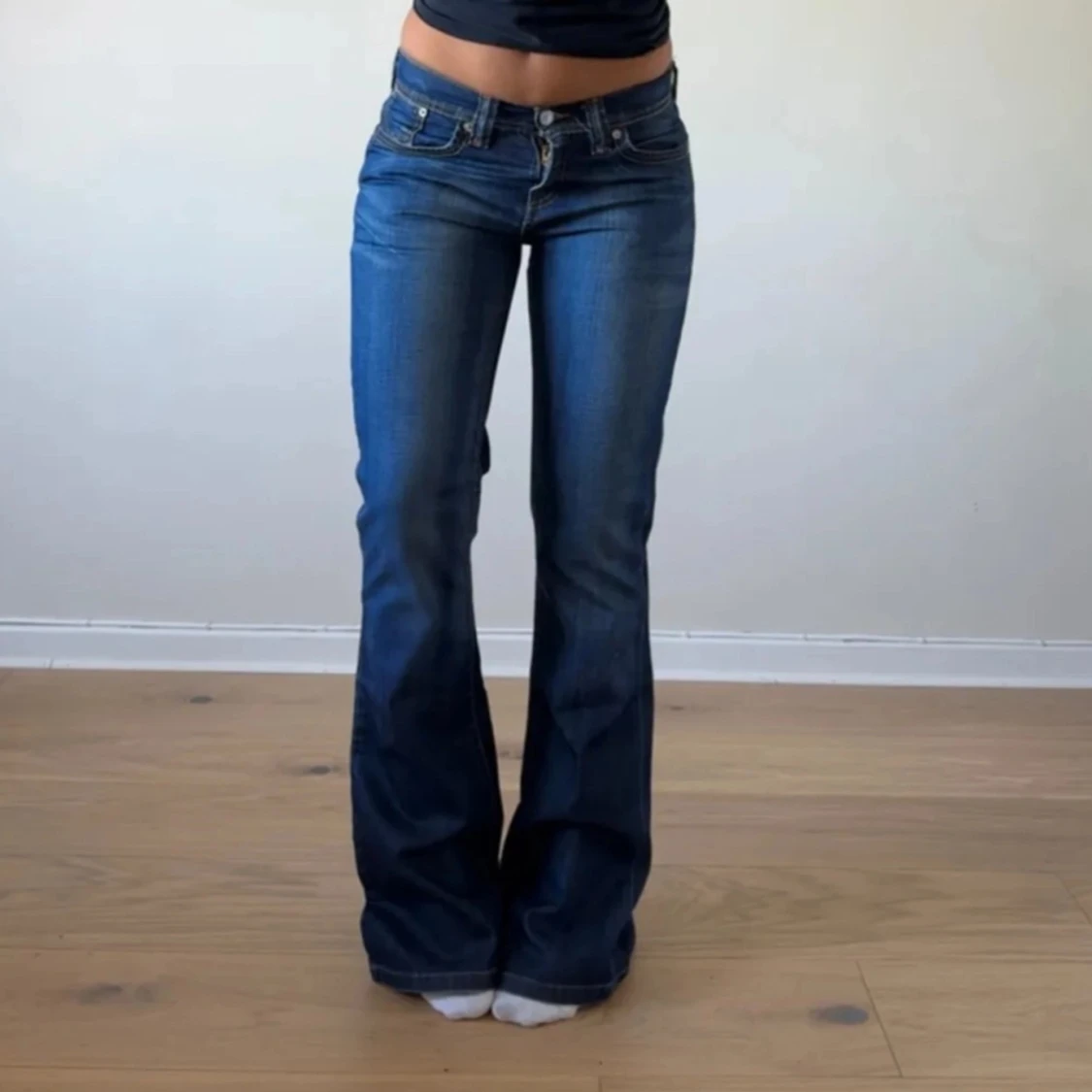 Lågmidjade Levis jeans