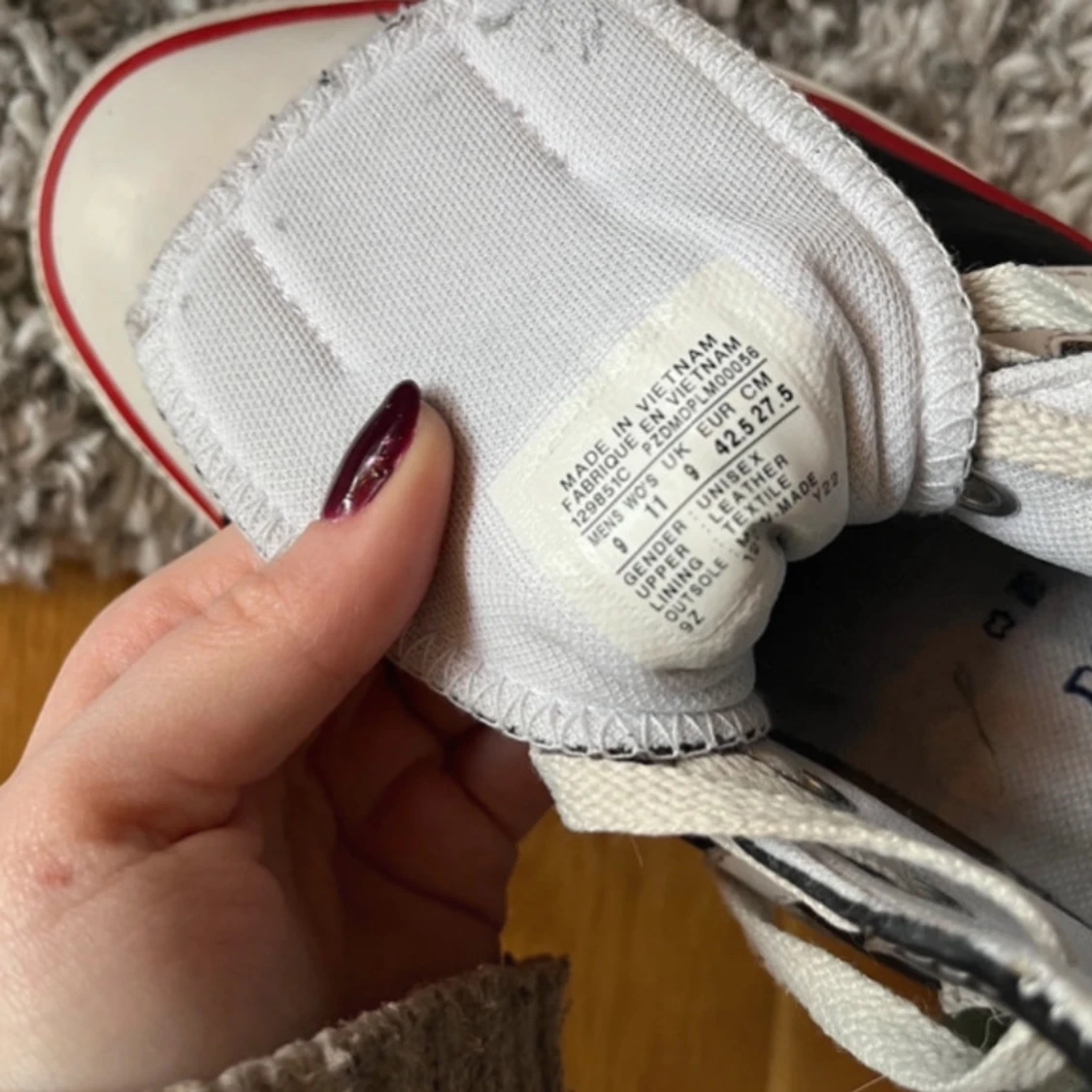 Svarta Converse one star sneakers - 4