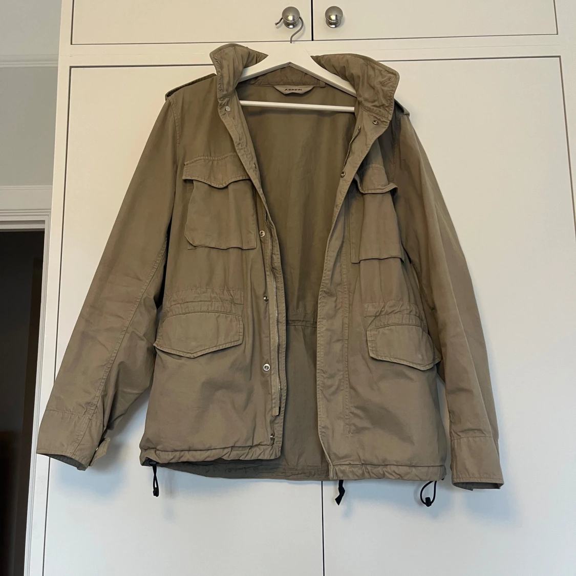 Beige fieldjacket från Aspesi, tar bud! - 2