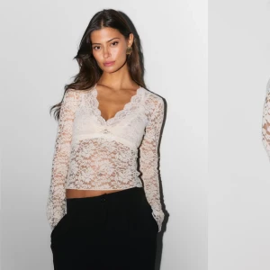 Vit spetsblus - Fin vit spetsblus från Gina❣️