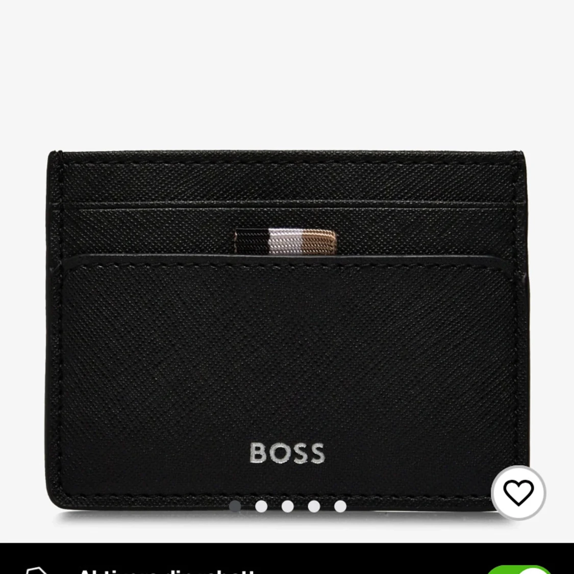 Svart kortfodral från BOSS - 3