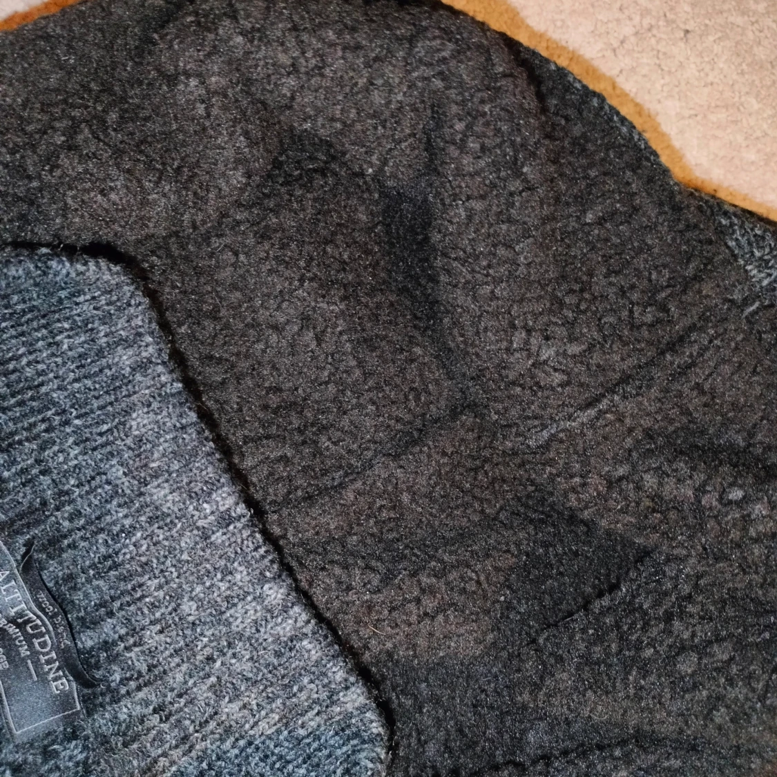 Stickad fodrad cardigan  - 3