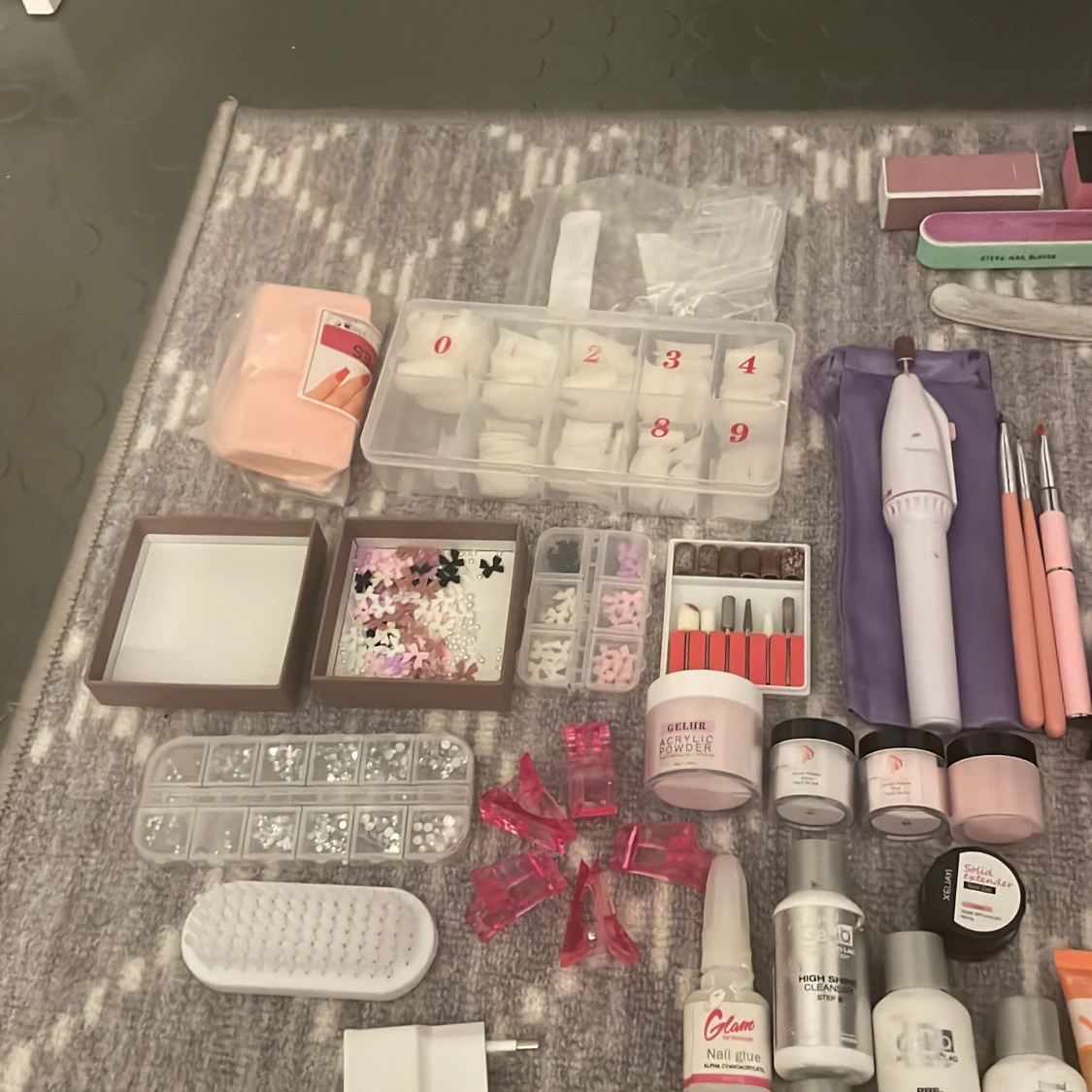 Nagelvårdspaket med gel-lack och verktyg - 3