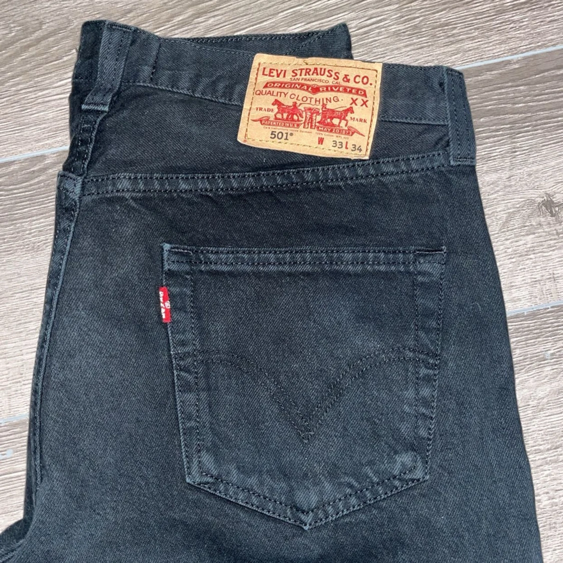 Svarta Levi's Jeans - 92