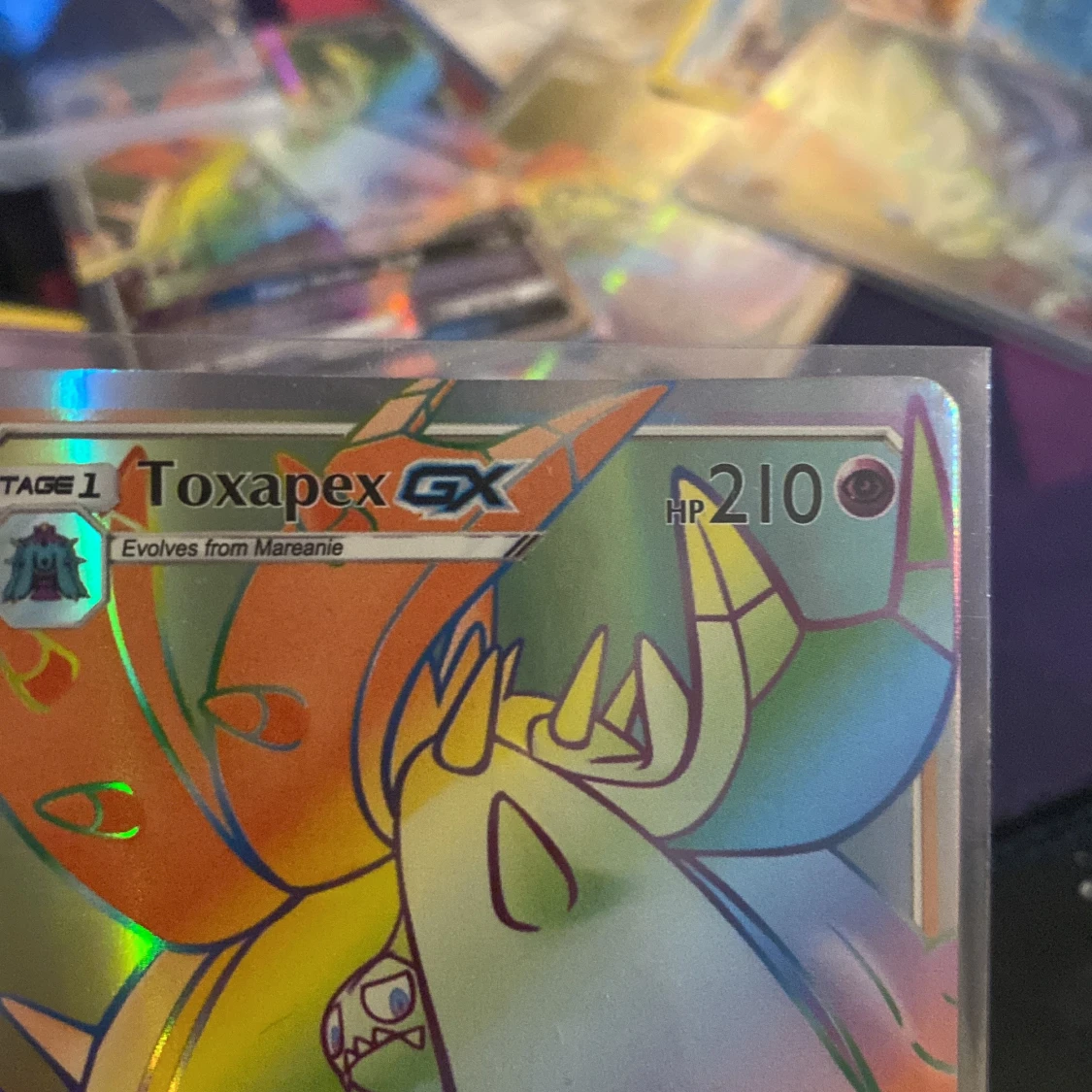 Toxapex GX Pokémonkort - 91