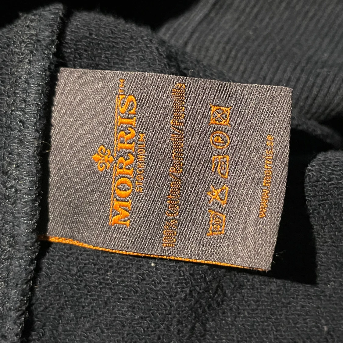 Svart sweatshirt från Morris - 92