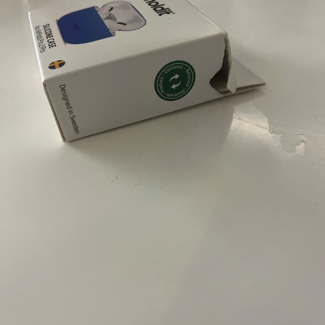 Blått silikonfodral för AirPods Pro 2/Pro från Holdit - 91