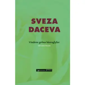Vindens gröna hieroglyfer tar avstamp i livet i exil. Vardagen och människans drivkrafter står i centrum för berättelserna; till synes enkla iakttagelser och företeelser växer till existentiella proportioner, framdrivna av ett vackert och metaforrikt språk.Sveza Daceva är född 1953 och växte upp i Bulgarien. Hon är sedan länge bosatt i Strömstad.    Format Inbunden   Omfång 74 sidor   Språk Svenska   Förlag Smockadoll Förlag   Utgivningsdatum 2022-04-04   Medverkande Severina Filipova   ISBN 9789189099272  