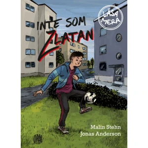 Inte som Zlatan (inbunden) - Eddies pappa vill att Eddie ska bli fotbollsproffs. Själv tycker Eddie att det är roligast att spela med kompisarna hemma på gården. Men det vågar han inte berätta. Så en dag händer något som gör att Eddie måste avslöja hur det ligger till. Vad ska pappa säga? En ny fotbollsserie av etablerade och populära barnboksförfattaren Malin Stehn. Denna gång för nybörjarläsaren som knäckt läskoden, med färgillustrationer på varje sida.    Format Inbunden   Omfång 44 sidor   Språk Svenska   Förlag Opal   Utgivningsdatum 2016-05-20   Medverkande Jonas Anderson   ISBN 9789172998230  