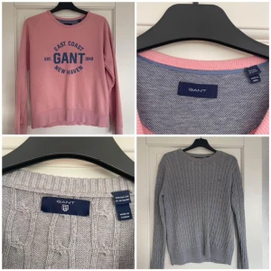 Rosa och grå tröjor från GANT - Säljer två gant tröjor som är för små.                          Rosa tröja: storlek 170.                                            Grå tröja: storlek 165.                                              
