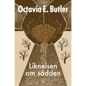 Liknelsen om sådden (bok, flexband) - Lauren Oya Olamina är 15 år gammal. Hon bor i Robledo, utanför Los Angeles. Hon bor i ett område omgärdat av murar som skyddar mot kaoset utanför. I ett USA år 2024 drabbat av finanskriser och klimatkriser är vatten dyrare än bensin, och bränder ödelägger stora delar av landet.  Hon inser att det bara kommer att bli värre, och att hon och hennes familj måste jobba hårt på att överleva det som kommer. Men vem lyssnar på en femtonåring? Vem lyssnar på en femtonåring som har grundat en egen religion – Jordfrö? Efter en kaotisk natt står Lauren Oya Olamina ensam utanför murarna som skyddat henne hela livet. Kommer nödväskan hon packat räcka, och kommer hon ha studerat tillräckligt för att överleva mot alla odds? Octavia E. Butler (1947 – 2006) var en av USA:s främsta författare. Hon vann flera priser, samt tilldelades som den första science fiction-författaren någonsin The MacArthur Genius Award. Hon var kvinna och afrikanamerikan i ett fält som dominerades av vita män. Hennes verk har banat vägen för en ny verklighet inom litteraturen. ”Jag är en 53-årig författare som kommer ihåg när jag var en tio-årig författare, och som förväntar mig vara bli en 80-årig författare. Jag är bekvämt asocial – en ensling mitt i Los Angeles – en pessimist om jag inte aktar mig, feminist, före detta baptist, en omöjlig blandning av ambition, lathet, osäkerhet, övertygelse och drivkraft.” - Octavia E. Butler    Format Flexband   Omfång 344 sidor   Språk Svenska   Förlag Ovipositor Press   Utgivningsdatum 2019-09-20   Medverkande Lisa Wool-Rim Sjöblom   ISBN 9789163986666  