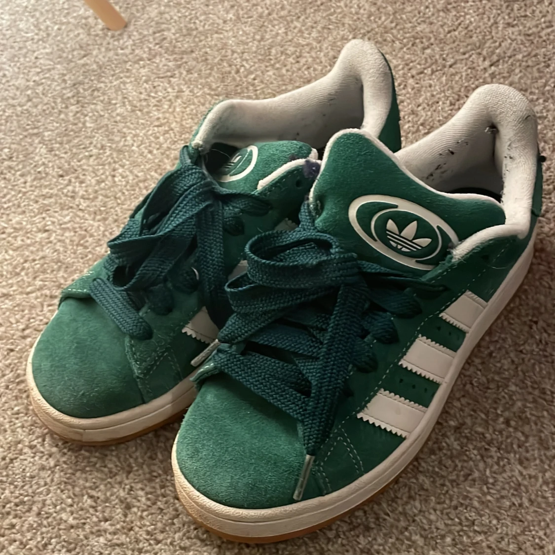 Gröna Adidas Campus 