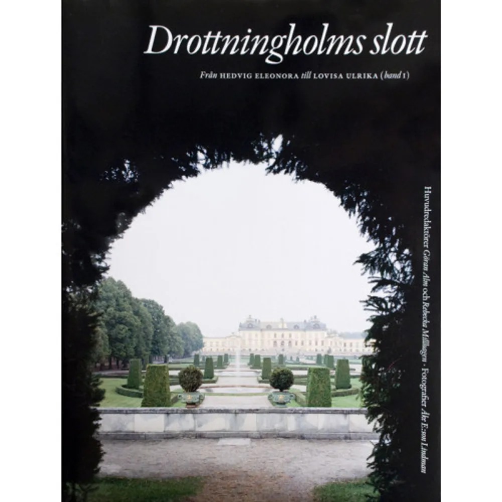 I den första boken om Drottningholms slott behandlas slottets 1600- och 1700-talshistoria. Här berättas om byggherrarna riksänkedrottning Hedvig Eleonora och drottning Lovisa Ulrika. Och om lustslottet som uppfördes och inreddes efter ritningar av far och son Tessin med Johan III:s stenhus som kärna i det nya projektet.Redaktör för boken fil.dr. Göran Alm. De kungliga slotten 9789185815333 Drottningholms slott. Från Hedvig Eleonora till Lovisa Ulrika (Band 1) 9789185815302 Drottningholms slott - från Gustav III till Carl XVI Gustaf (Band 2) 9789179882396 Rosendals slott 9789185815272 Haga - Ett kungligt kulturarv 9789179882310 Kina slott 9789179882587 Rosersbergs slott 9789179882617 Strömsholms slott Svenska slott 9789188435187 Skoklosters slott under 350 år 9789189021426 Tjolöholms slott - en sagolik historia Se även 9789188435767 Slottstid : Klockor på de svenska Kungliga slotten 9789187283604 Hedvig Eleonora : den svenska barockens drottning 9789188435880 Gustav III:s divan på Stockholms slott : Louis Masreliez första interiör 9789187283680 Kungliga hyllningsadresser : En konstskatt i Bernadottebiblioteket   .     Format Inbunden   Omfång 437 sidor   Språk Svenska   Förlag Votum & Gullers Förlag   Utgivningsdatum 2010-09-24   Medverkande Dick Norberg   Medverkande Åke E:son Lindman   Medverkande Göran Alm   Medverkande Fredric Bedoire   Medverkande Johan Cederlund   Medverkande Åsa Karlsson   Medverkande Merit Laine   Medverkande Inga Lewenhaupt   Medverkande Stina Odlinder   Medverkande Magnus Olausson   Medverkande Martin Olin   Medverkande Sigurd Rahmqvist   Medverkande Mårten Snickare   Medverkande Göran Alm   Medverkande Rebecka Millhagen   ISBN 9789185815333  . Böcker.