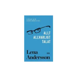 Lena Andersson har i flera år tillsammans med kolleger som P O Enquist och Horace Engdahl svarat på lyssnarnas frågor om existentiella ämnen – måste man älska sina föräldrar, hur ska man veta vad man ska göra i livet, hur vet en författare när boken är slut och är potatisen en varelse – och Lena Anderssons svar har samlats i två böcker: Allvarligt talat och Mer allvarligt talat. I Allt allvarligt talat samlas alla svaren, inklusive åtta hittills opublicerade frågor och svar från hennes sista medverkan i programmet. Illustrationerna står som vanligt Stina Wirsén för.    Lena Andersson fick sitt stora publika genombrott med romanerna Egenmäktigt förfarande (2013) och Utan personligt ansvar (2015). Egenmäktigt förfarande har nu också haft stor framgång som scenföreställning, både på Uppsala Stadsteater och Scalateatern i Stockholm. Hennes senaste bok är Egentligheter tillsammans med Dan Wolgers, om Wolgers konstnärskap.    Format Pocket   Omfång 396 sidor   Språk Svenska   Förlag Natur & Kultur Allmänlitteratur   Utgivningsdatum 2017-11-10   Medverkande Stina Wirén   ISBN 9789127153868  