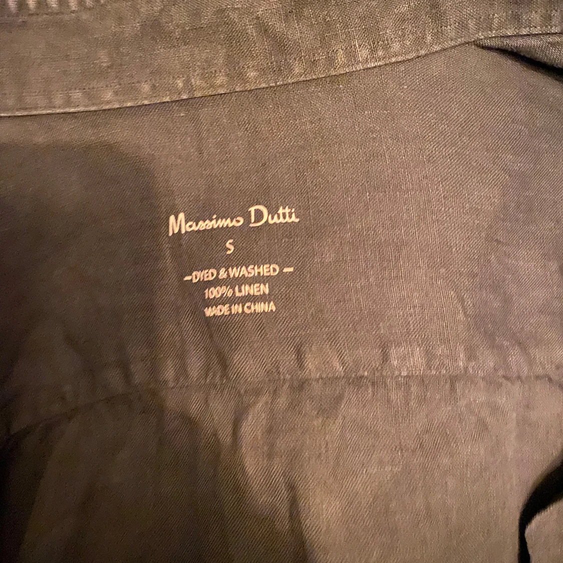 Gröna linneskjortor från Massimo Dutti - 90